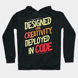 Artistic Code Fusion - Unique Programmer’s Hoodie